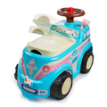 Glassbil Ride-On Ljusblå Falk